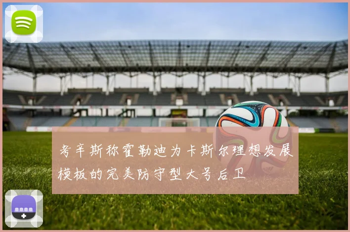 考辛斯称霍勒迪为卡斯尔理想发展模板的完美防守型大号后卫